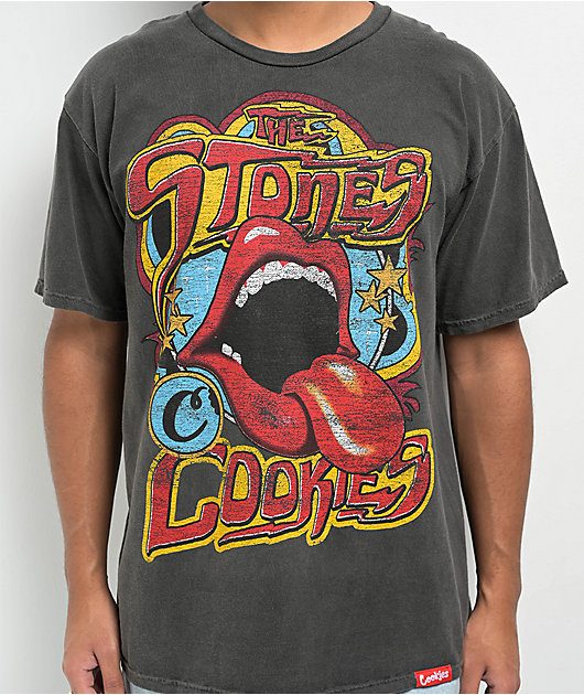Cookies x The Rolling Stones The Stones Black T-Shirt