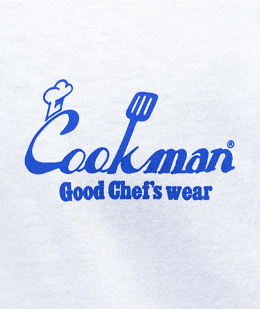 Cookman TM Paint Burger White T-Shirt