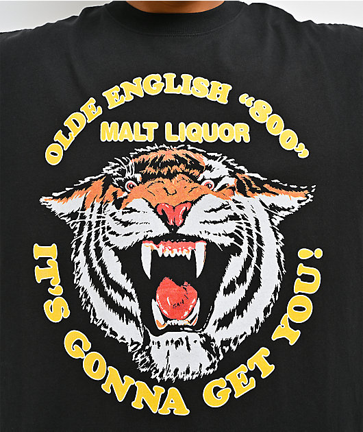 Coors Olde English Get You Black T-Shirt