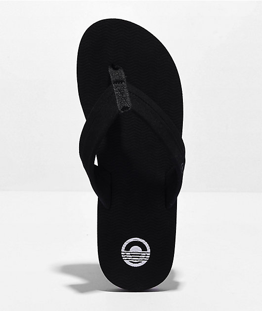 Cords Comfort Waves Black & Brown Sandals
