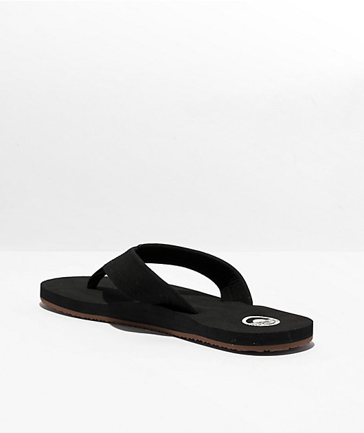 Cords Comfort Waves Black & Brown Sandals
