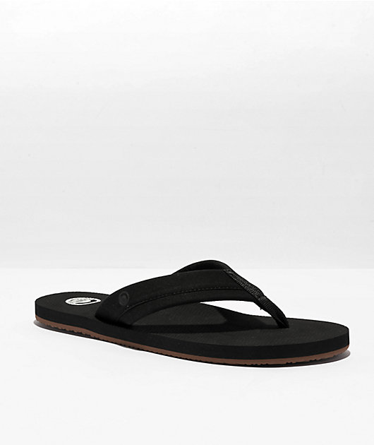 Cords Comfort Waves Black & Brown Sandals