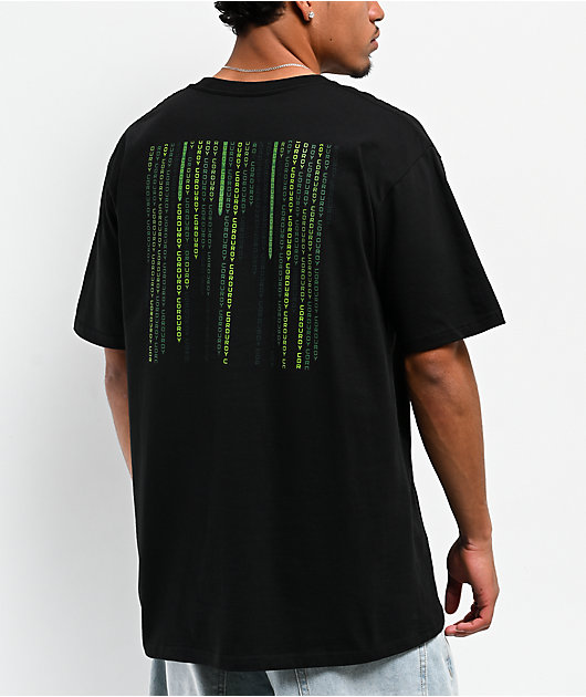 Corduroy Neo Black T-Shirt
