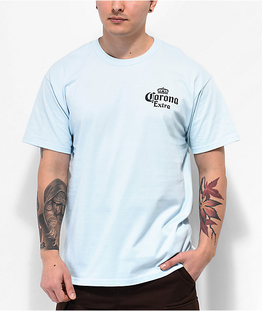 Corona Saber Vivir Blue T-Shirt