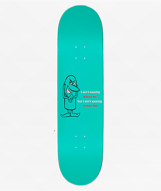 Corporate Burning Man 8.5" Skateboard Deck