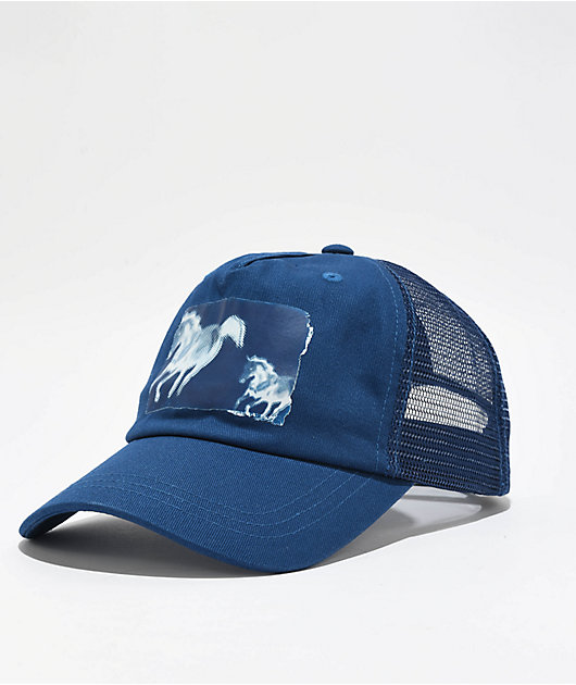 Corporate They Don't Stop Blue Trucker Hat | Zumiez