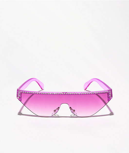 Cory Gem Pink Sunglasses