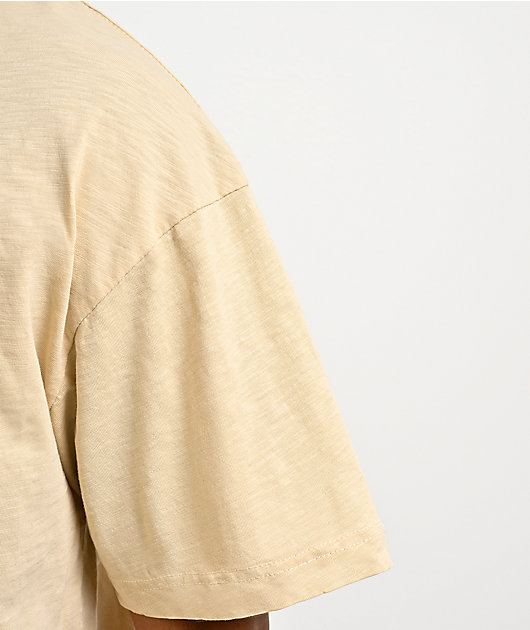 Cotton Collective Slub Cream T-Shirt