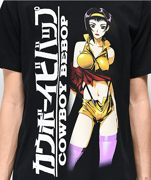 Cowboy Bebop Faye Black T-Shirt