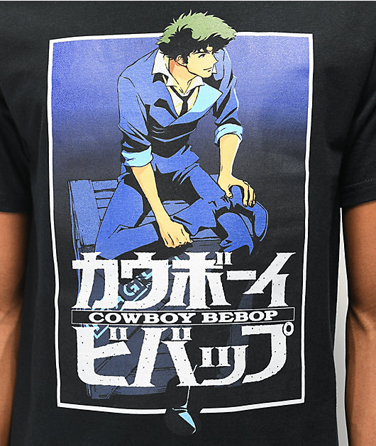 Cowboy Bebop Spike Black T-Shirt