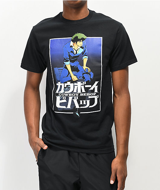 Cowboy Bebop Spike Black T-Shirt | Zumiez