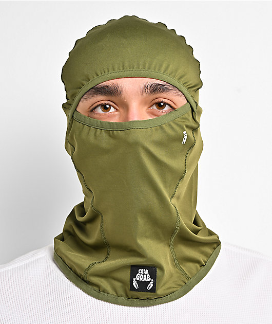 Crab Grab Classic Clawva Green Balaclava