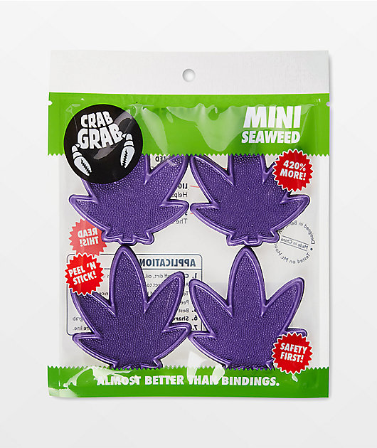Crab Grab Mini Seaweed Purple Stomp Pad