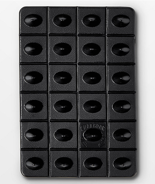Crab Grab Shark Teeth Black Stomp Pad