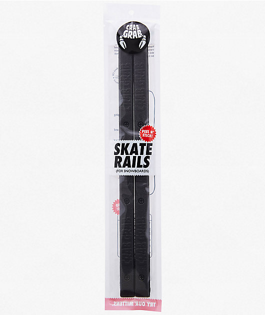 Crab Grab Skate Black Foam Rails