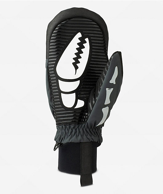 Crab Grab Slap Bones Reflective 15K Snowboard Mittens