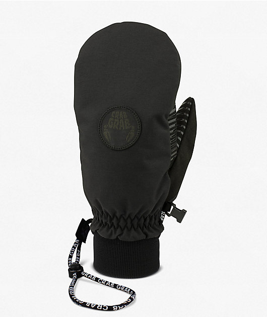 Crab Grab Slap Stealth 15K Snowboard Mittens