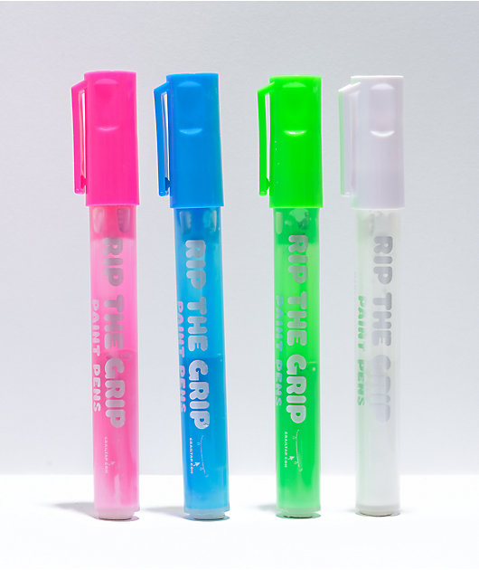 Crailtap Rip The Grip 4 Pack Paint Pens