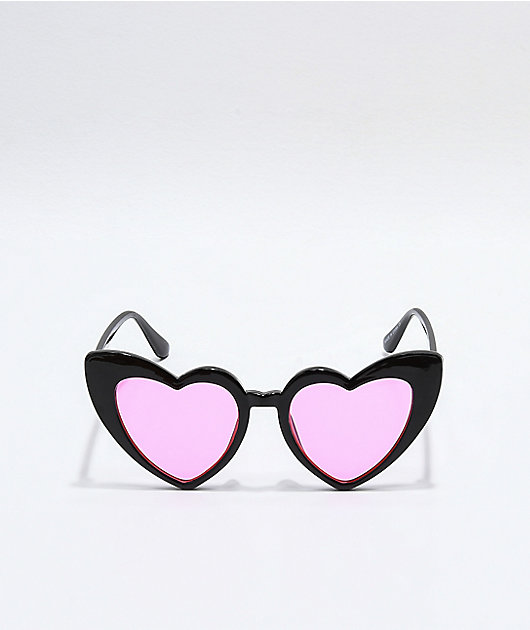 zumiez heart sunglasses