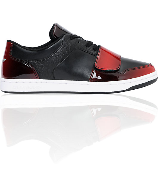 creative recreation red shoes