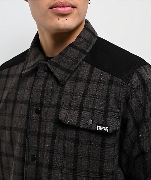 Creature Anchor Lined Plaid Jacket | Zumiez