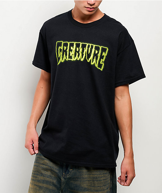 Creature Bonehead Glitch Black T-Shirt