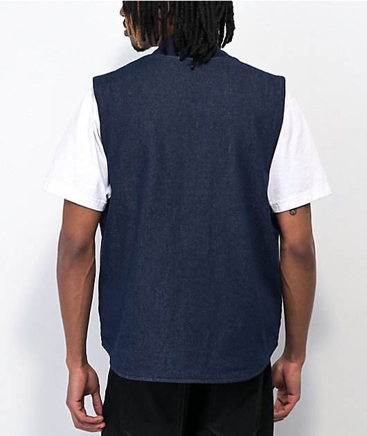 Creature Bonehead Indigo Vest