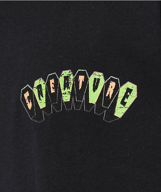 Creature Coffin Party Black T-Shirt