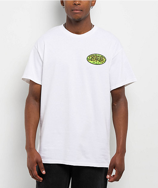 Creature Crash And Burn White T-Shirt