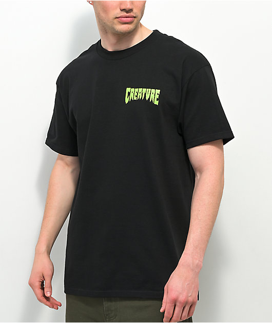 Creature Cursed Hand Camiseta negra