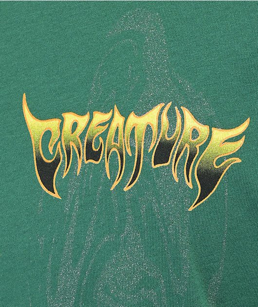 Creature Gasmask Tripz Green T-Shirt