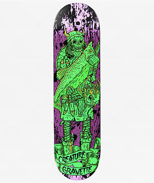 Creature Gravette Viking Of Hesh Law 8.3" Skateboard Deck