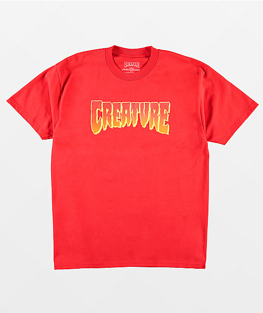Creature Logo Red T-Shirt
