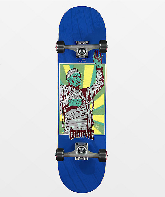 Creature Mummy 8.25" Skateboard Complete