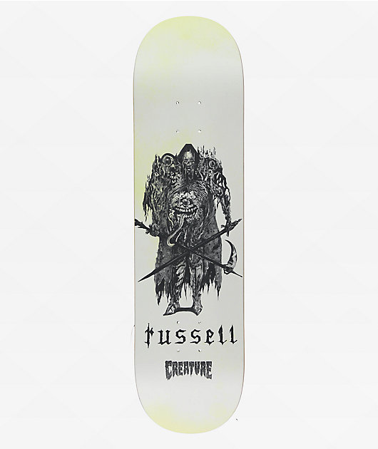 Creature Russel Reaper VX 8.25" Skateboard Deck