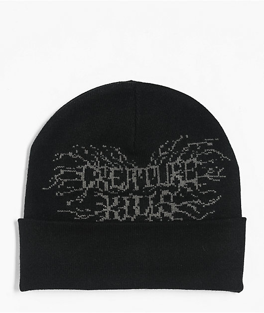 Creature Scribe Black Beanie