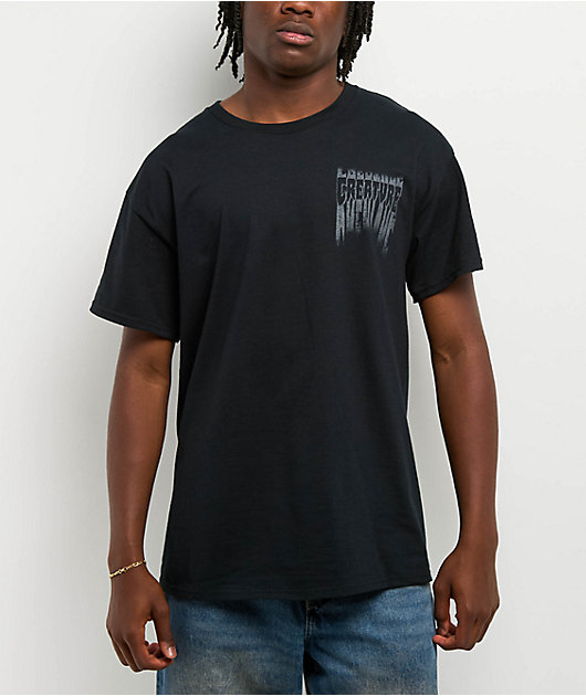 Creature Tattered Black T-Shirt