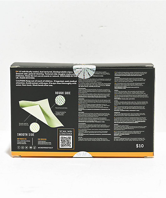 Crep Protect 12 Pack Sneaker Wipes