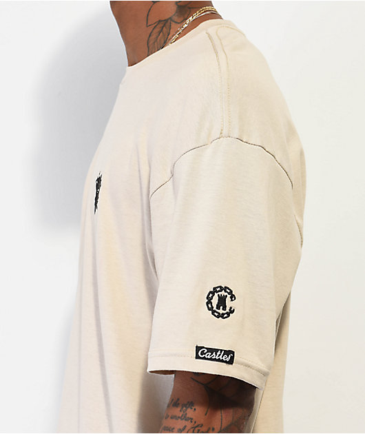 Crooks & Castles Core Essentials camiseta natural