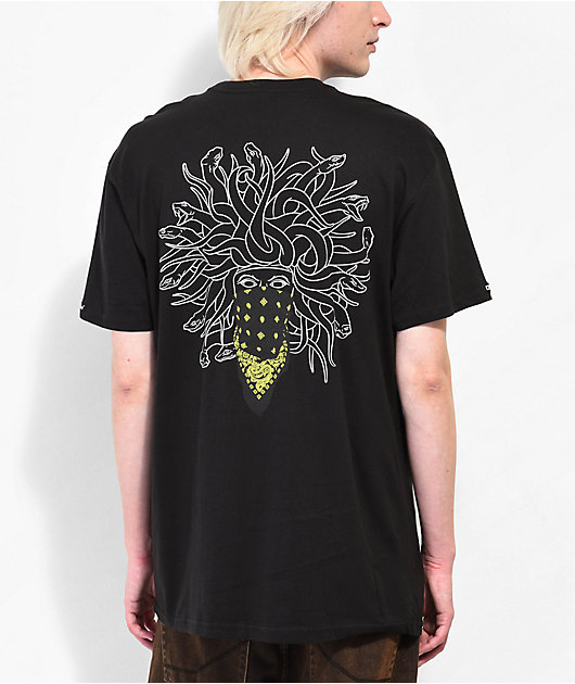 Crooks & Castles Serpent Medusa Black T-Shirt