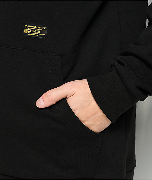 crooks and castles rose hoodie