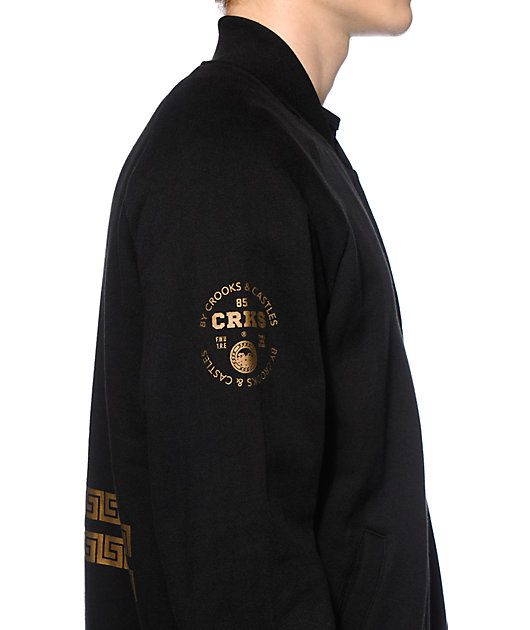 Crooks and Castles All Hail Baseball Jacket