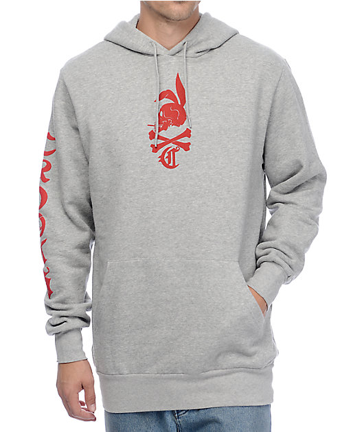 crooks and castles grey hoodie