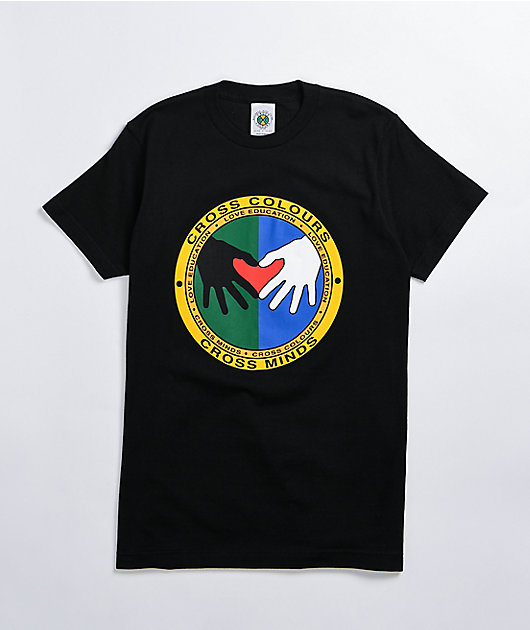 Cross Colours Cross Minds Black T-Shirt