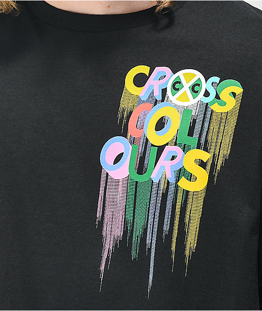 Cross Colours Drip Black T-Shirt