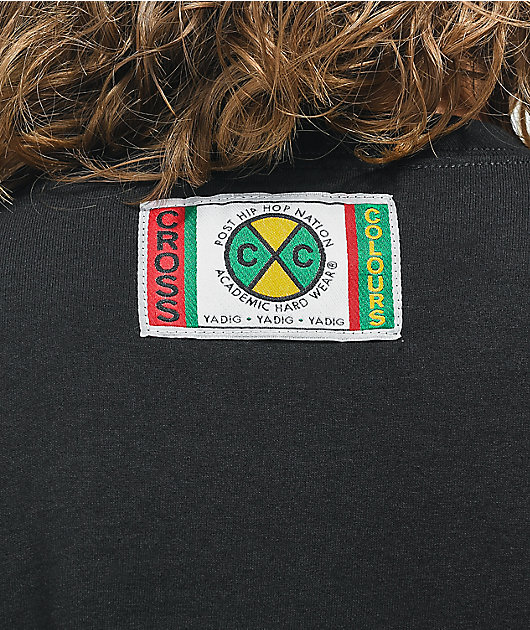 Cross Colours Drip Black T-Shirt