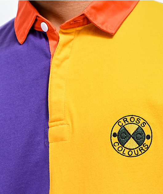 polo rugby manga larga