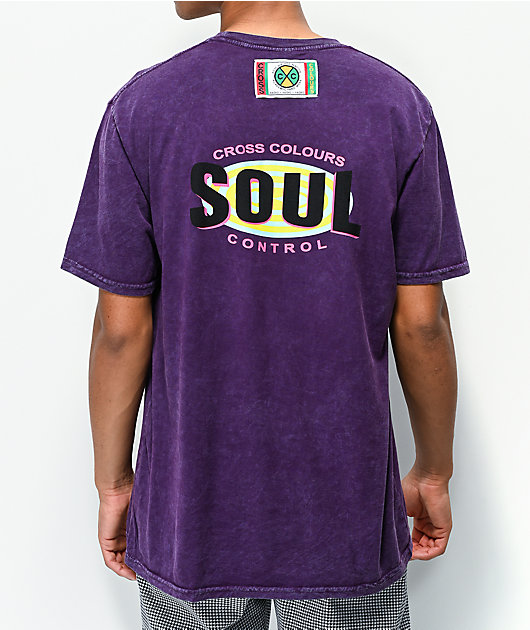 dark purple colour t shirt