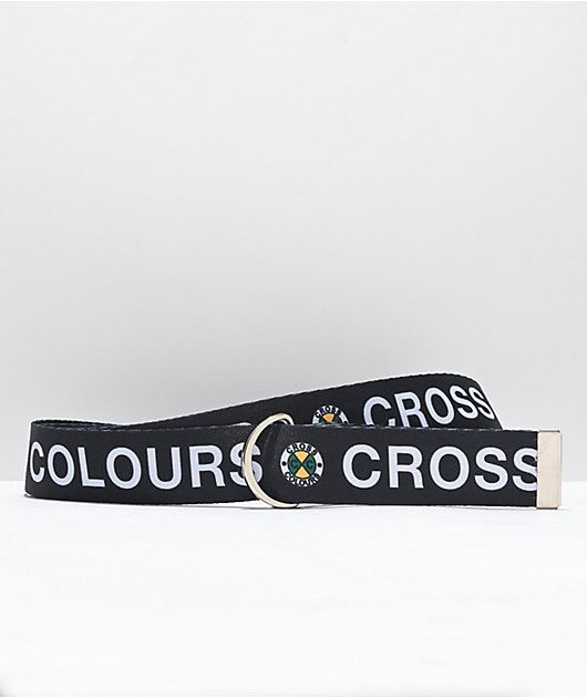 Cross Colours cinto con anillo D negro