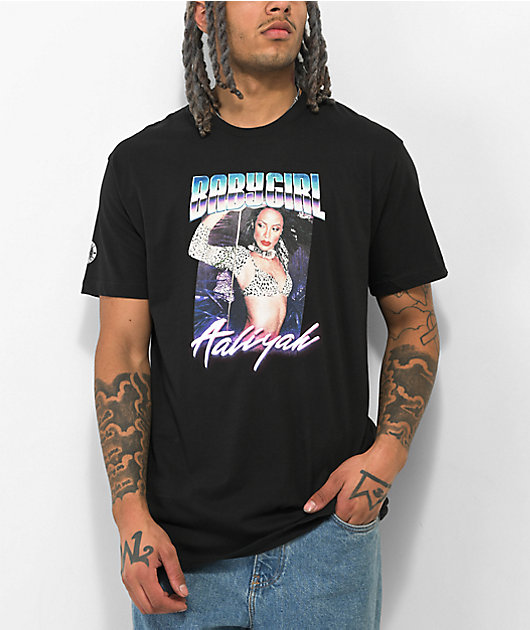 00s CROSS COLOURS AALIYAHアリーヤトリビュー Tシャツ 00s CROSS COLOURS クロスカラーズ AALIYAH アリーヤ ミス・ユー